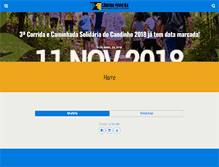 Tablet Screenshot of candido.org.br